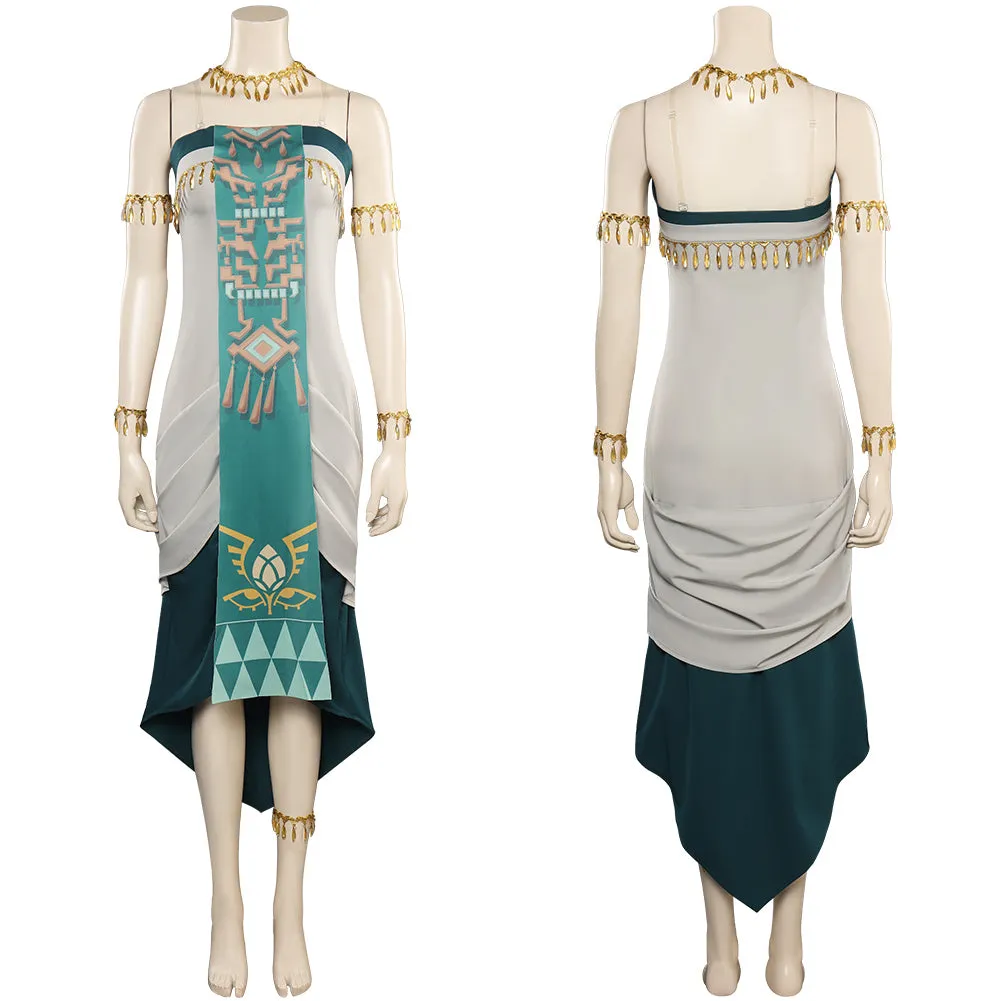 The Legend of Zelda: Tears of the Kingdom Zelda Cosplay Costume Outfits Halloween Carnival Suit