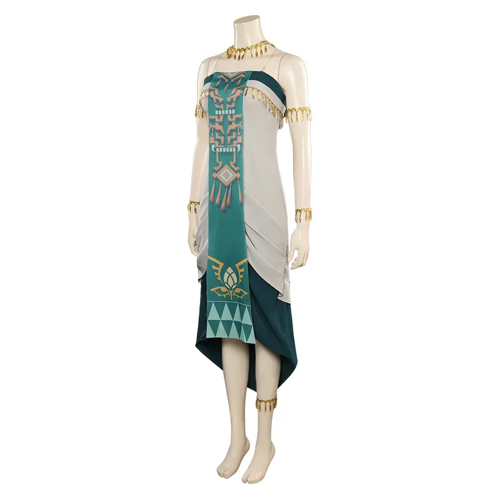 The Legend of Zelda: Tears of the Kingdom Zelda Cosplay Costume Outfits Halloween Carnival Suit