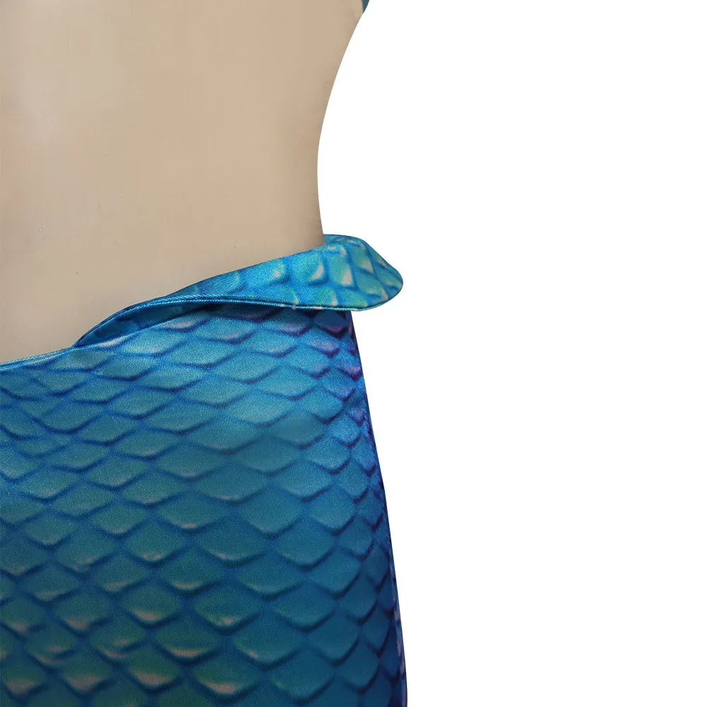 The Little Mermaid   Ariel Cosplay Costume Outfits Top Skirt Halloween Carnival Suit
