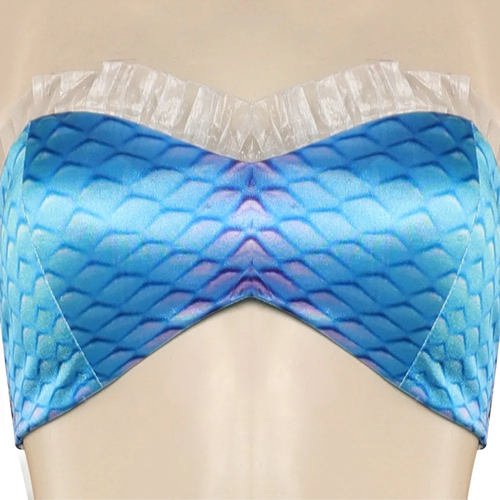 The Little Mermaid   Ariel Cosplay Costume Outfits Top Skirt Halloween Carnival Suit