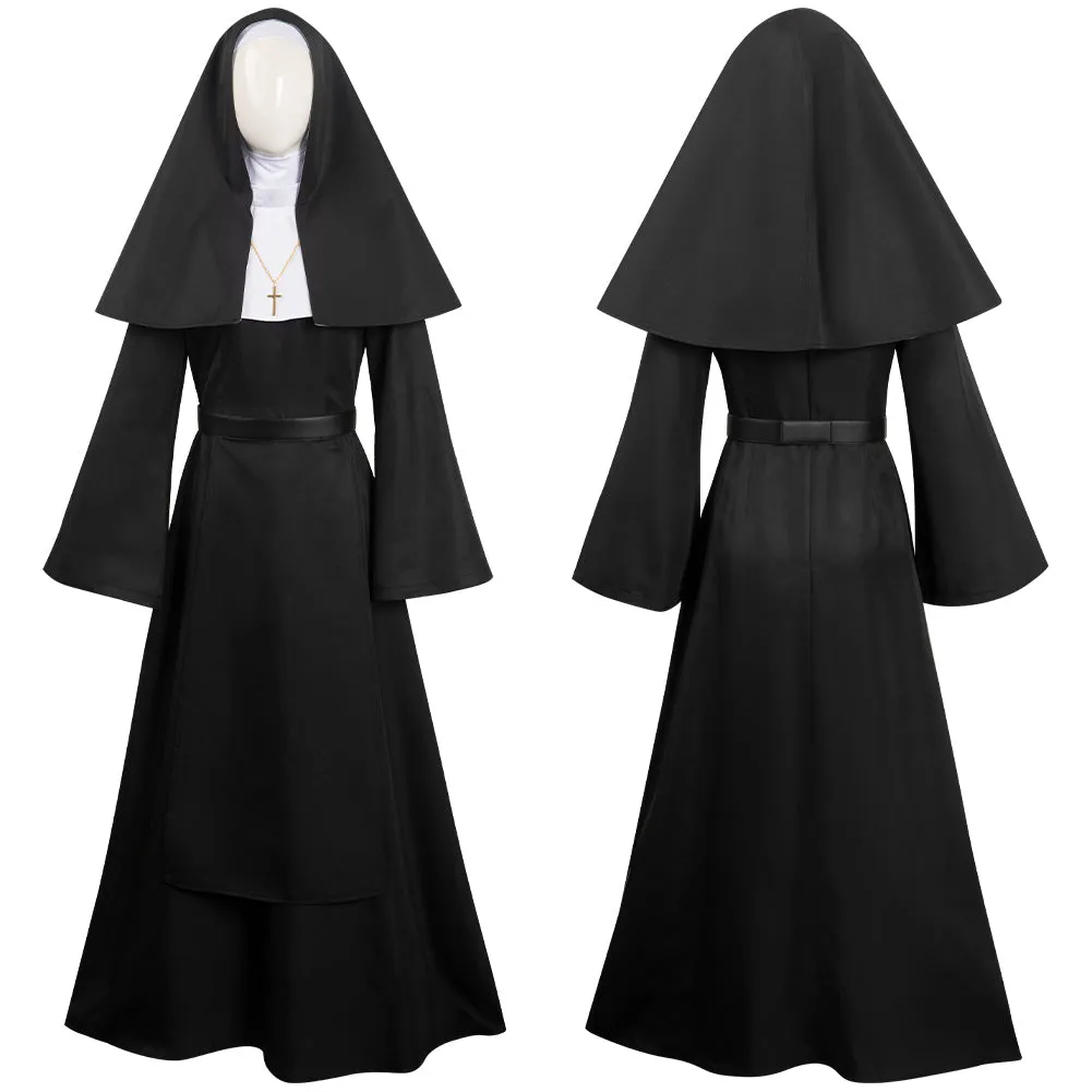 The Nun 2 Cosplay Costume Outfits Halloween Carnival Suit
