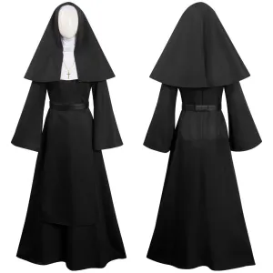 The Nun 2 Cosplay Costume Outfits Halloween Carnival Suit