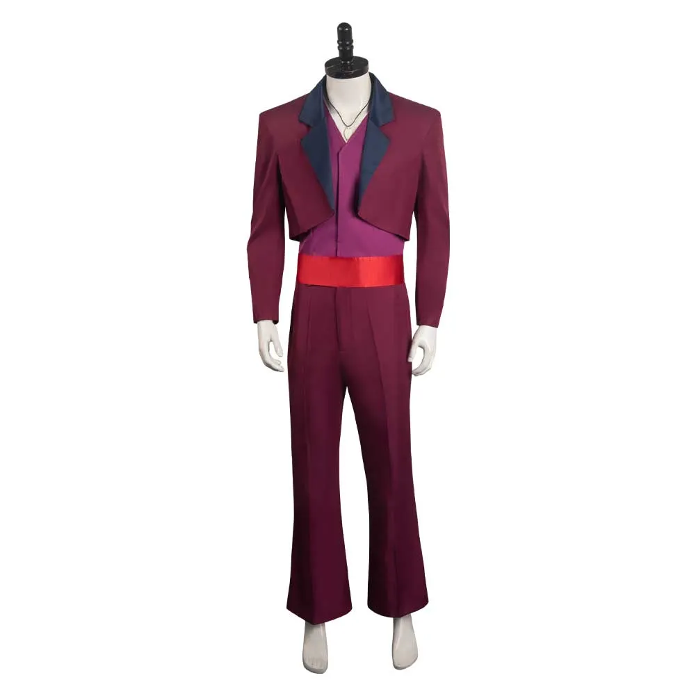 The Princess And The Frog Evil Dr. Facilier Mens Cosplay Costume Outfits Halloween Carnival Suit