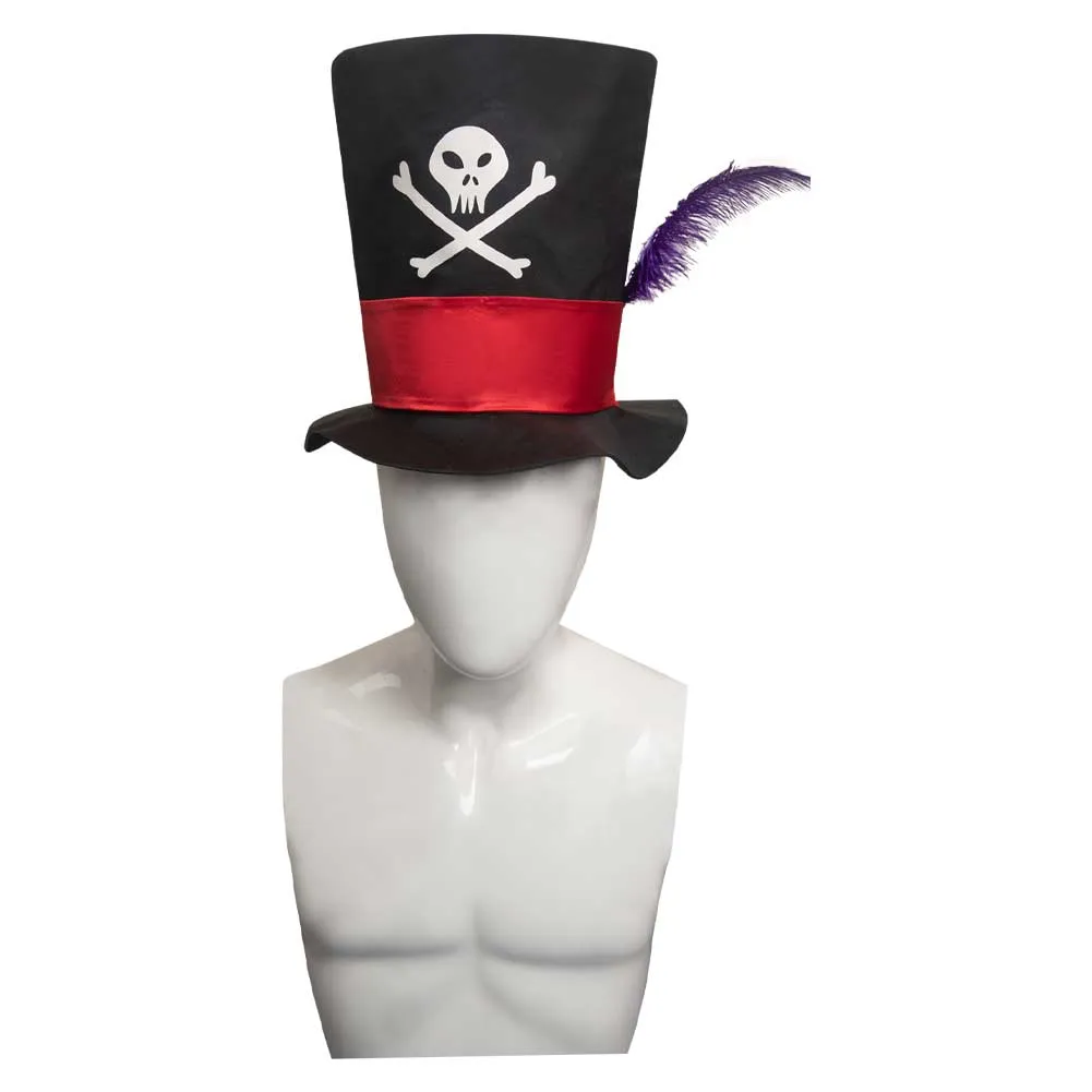 The Princess And The Frog Evil Dr. Facilier Mens Cosplay Costume Outfits Halloween Carnival Suit