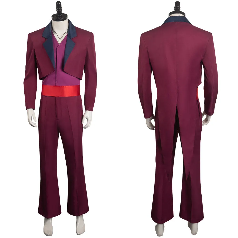 The Princess And The Frog Evil Dr. Facilier Mens Cosplay Costume Outfits Halloween Carnival Suit