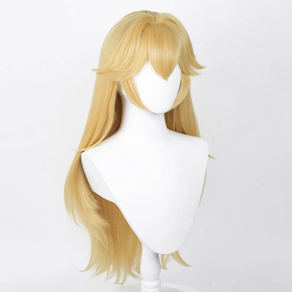 The Super Mario Bros. Movie Princess Peach Cosplay Wig Carnival Halloween Props
