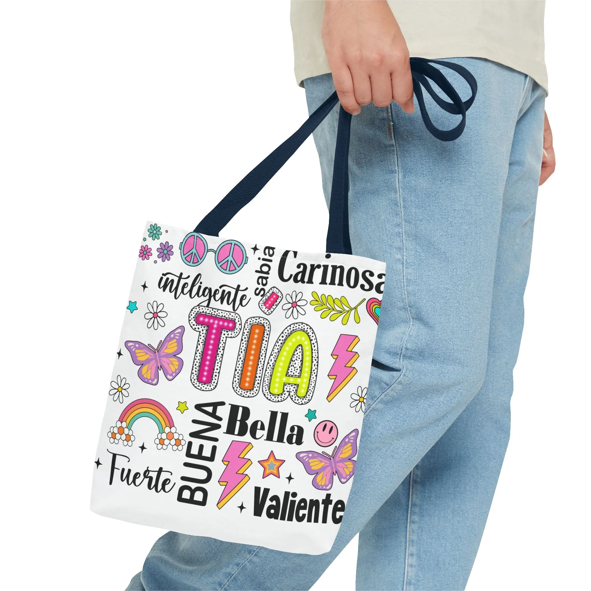 Tia Tote Bag - Perfect Gift for Sisters, Birthday, Friendship, Mother's Day, Casual Everyday Use, Family Love
