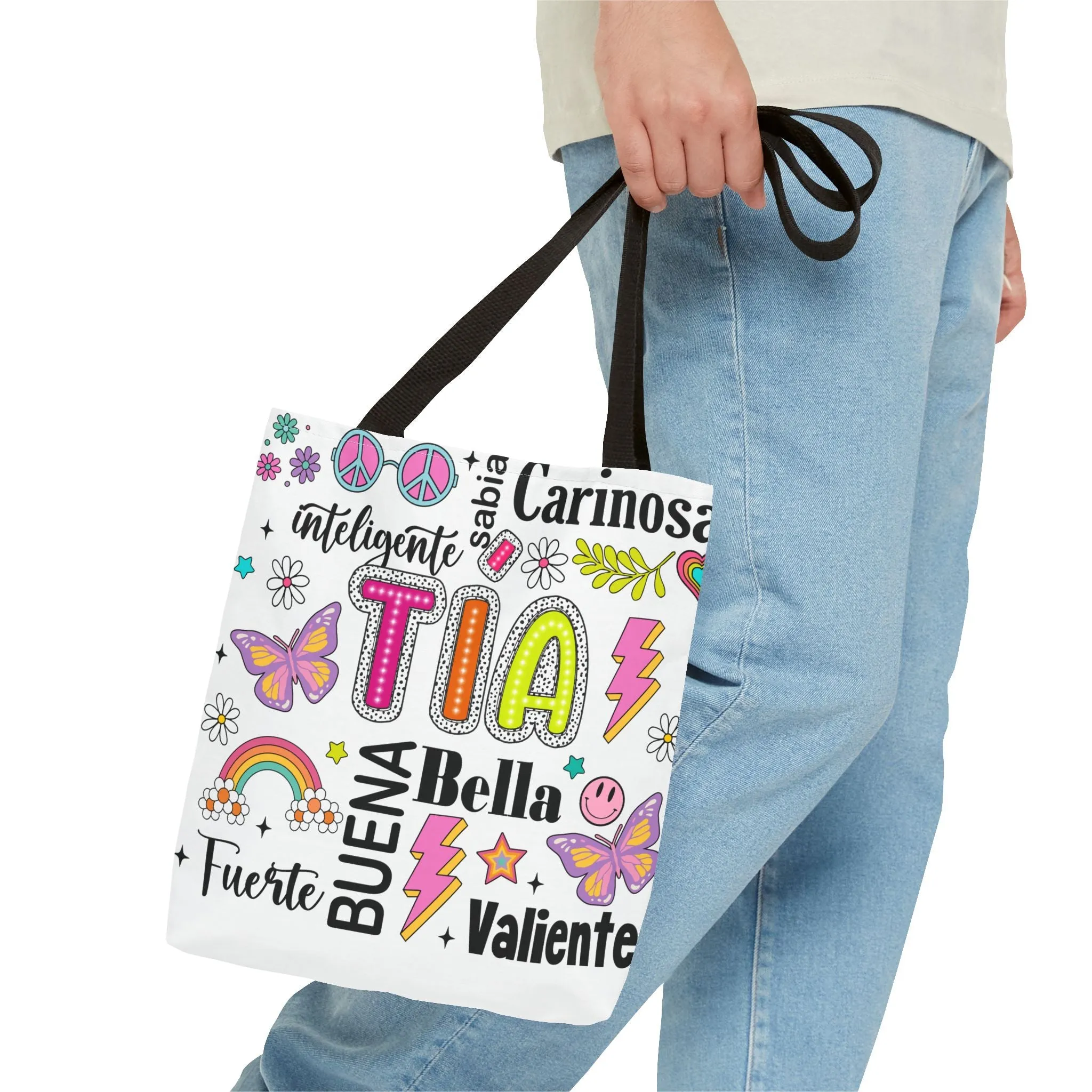 Tia Tote Bag - Perfect Gift for Sisters, Birthday, Friendship, Mother's Day, Casual Everyday Use, Family Love