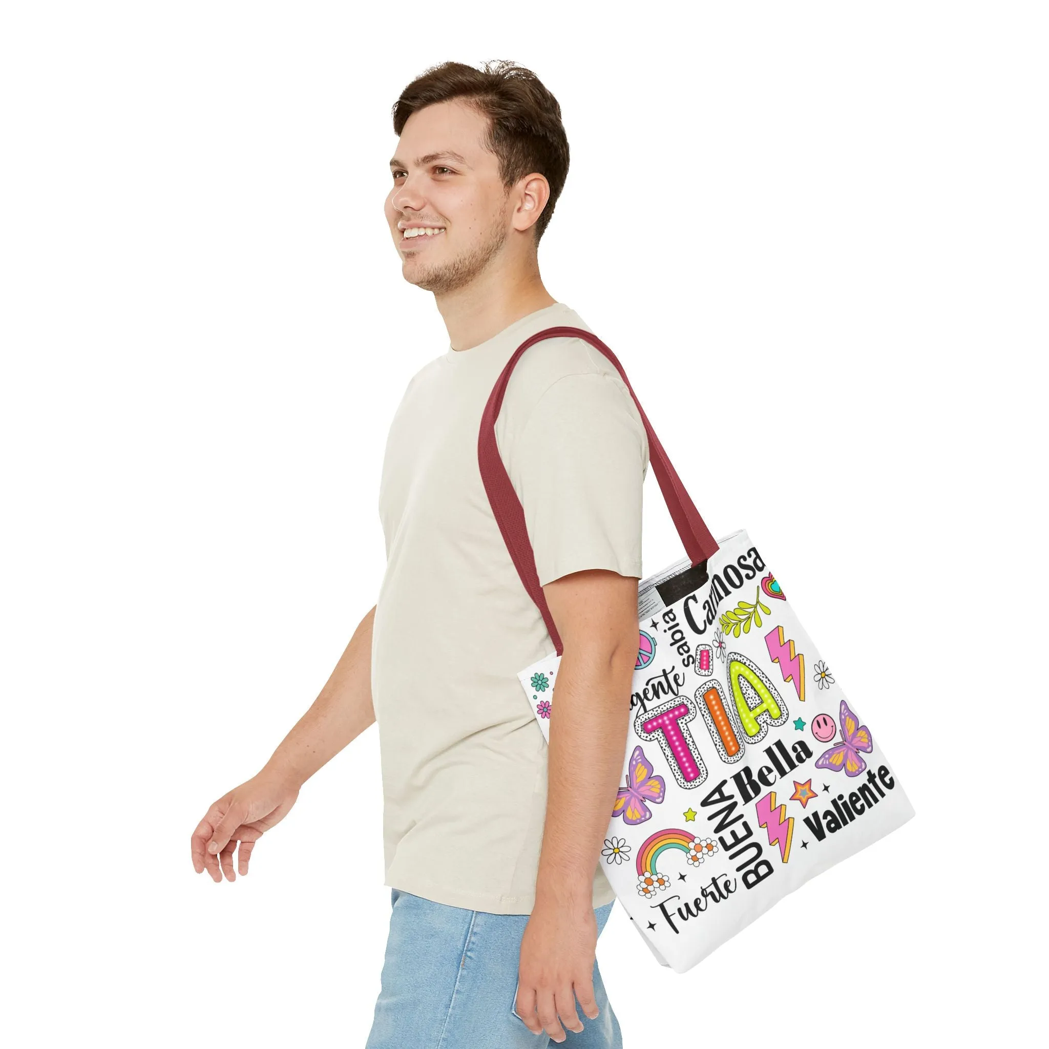 Tia Tote Bag - Perfect Gift for Sisters, Birthday, Friendship, Mother's Day, Casual Everyday Use, Family Love