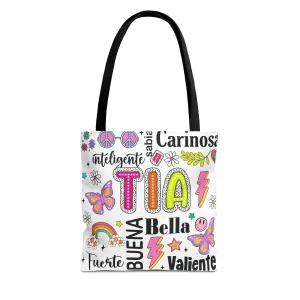 Tia Tote Bag - Perfect Gift for Sisters, Birthday, Friendship, Mother's Day, Casual Everyday Use, Family Love