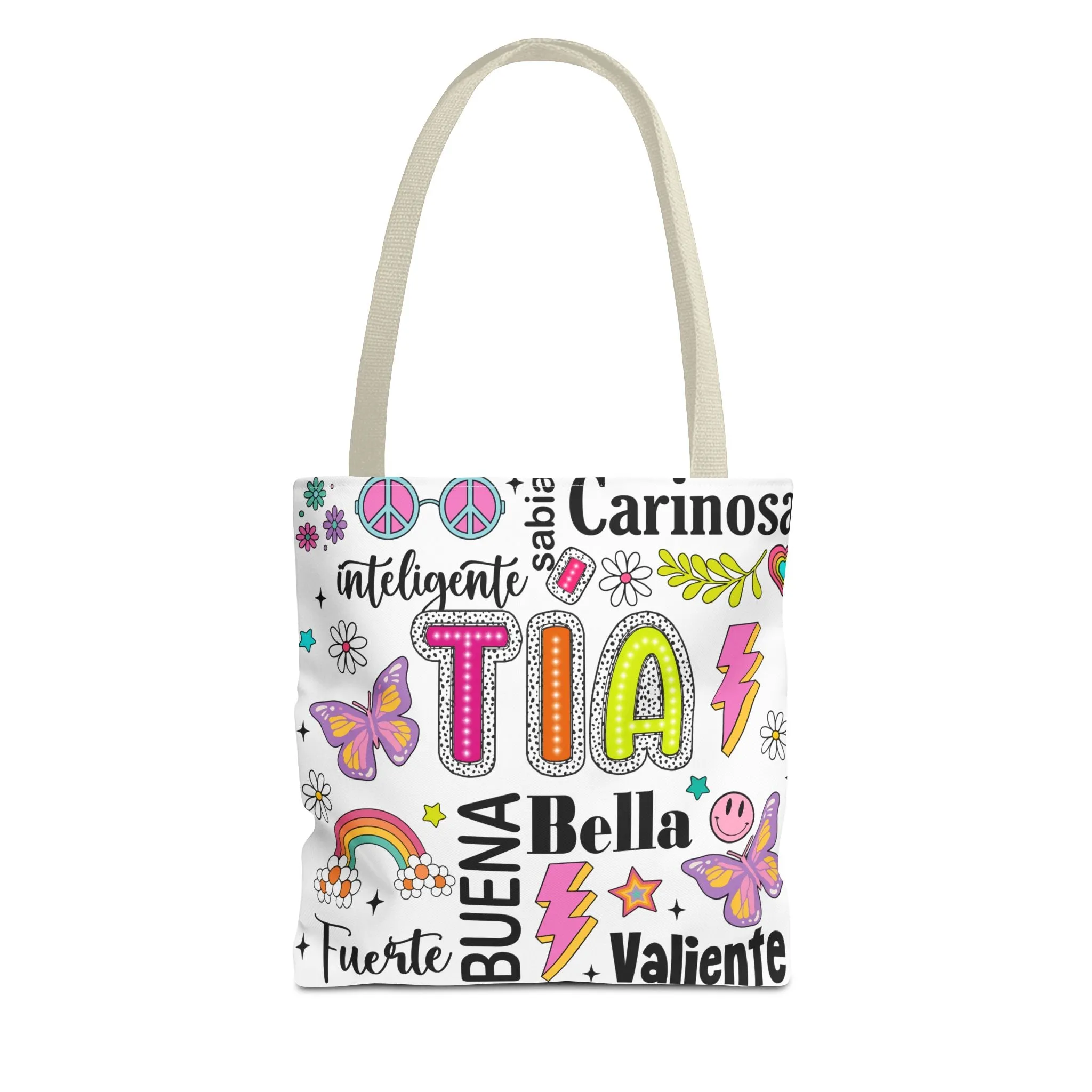 Tia Tote Bag - Perfect Gift for Sisters, Birthday, Friendship, Mother's Day, Casual Everyday Use, Family Love