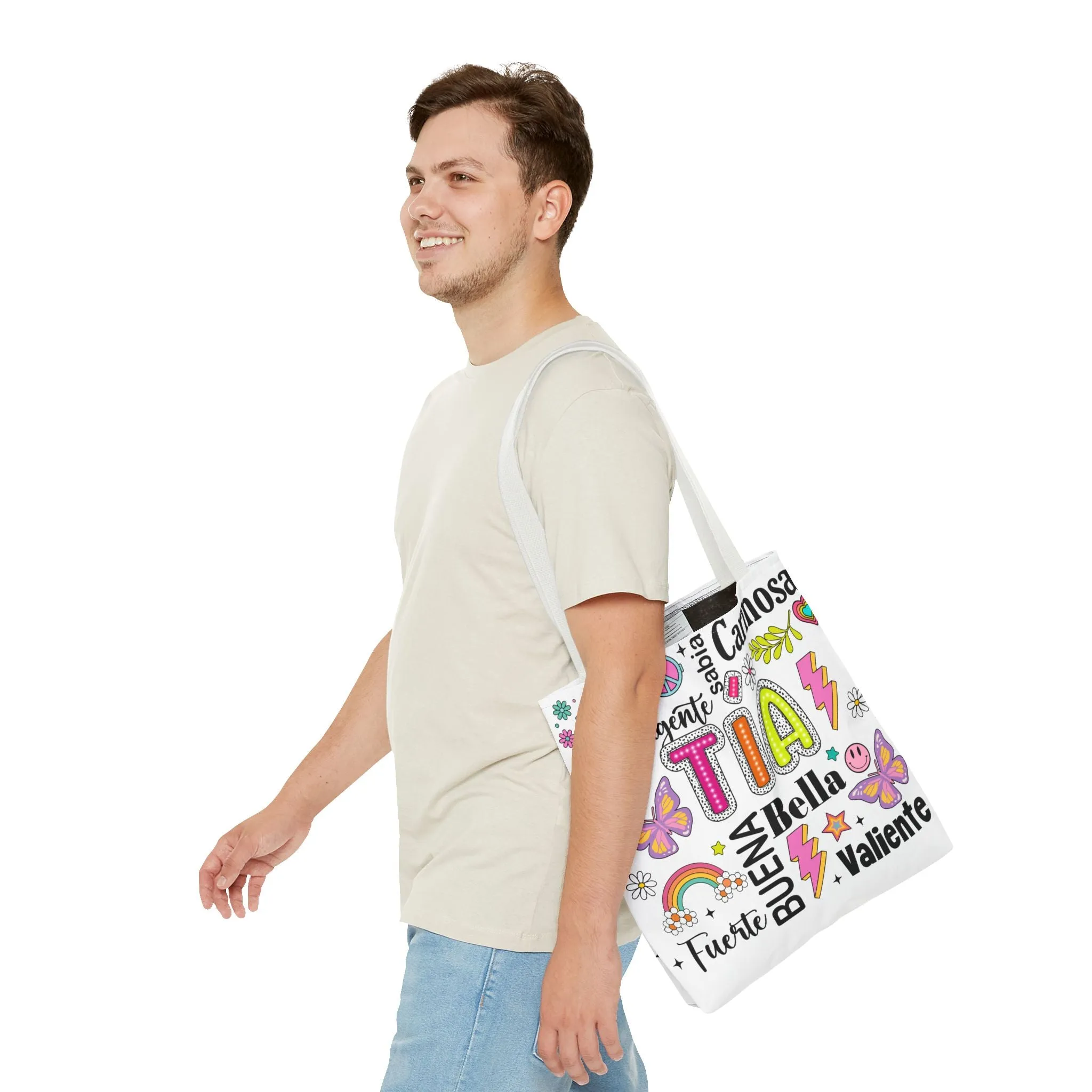 Tia Tote Bag - Perfect Gift for Sisters, Birthday, Friendship, Mother's Day, Casual Everyday Use, Family Love