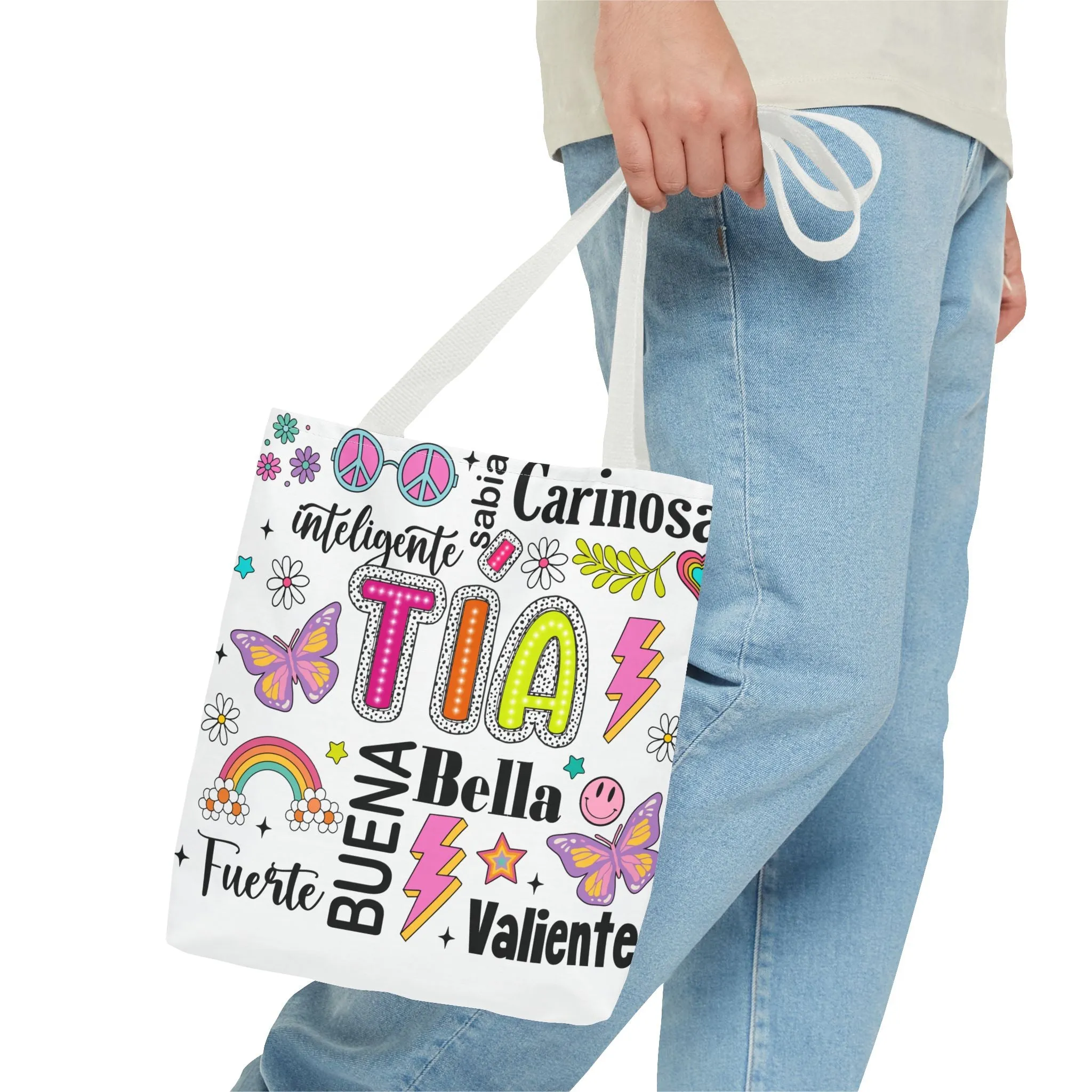 Tia Tote Bag - Perfect Gift for Sisters, Birthday, Friendship, Mother's Day, Casual Everyday Use, Family Love