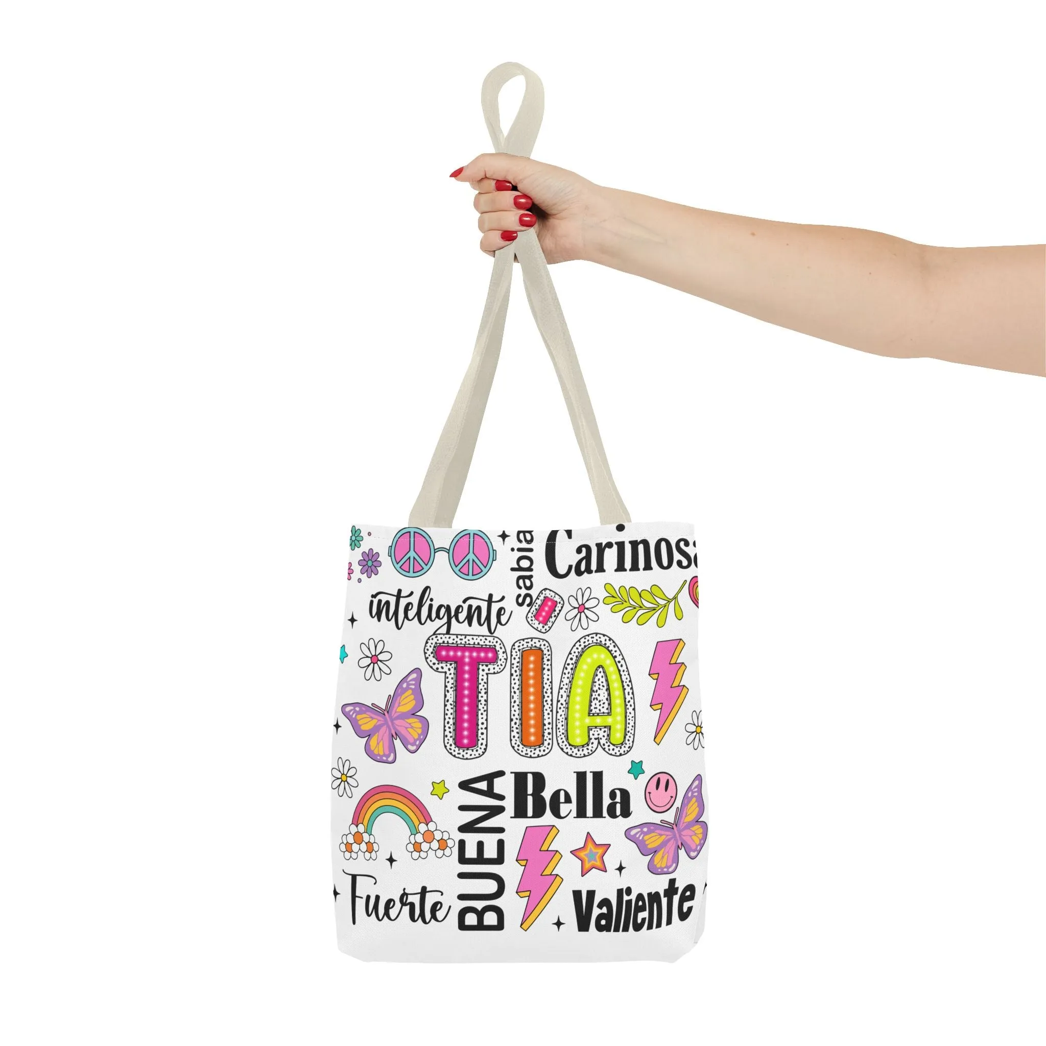 Tia Tote Bag - Perfect Gift for Sisters, Birthday, Friendship, Mother's Day, Casual Everyday Use, Family Love