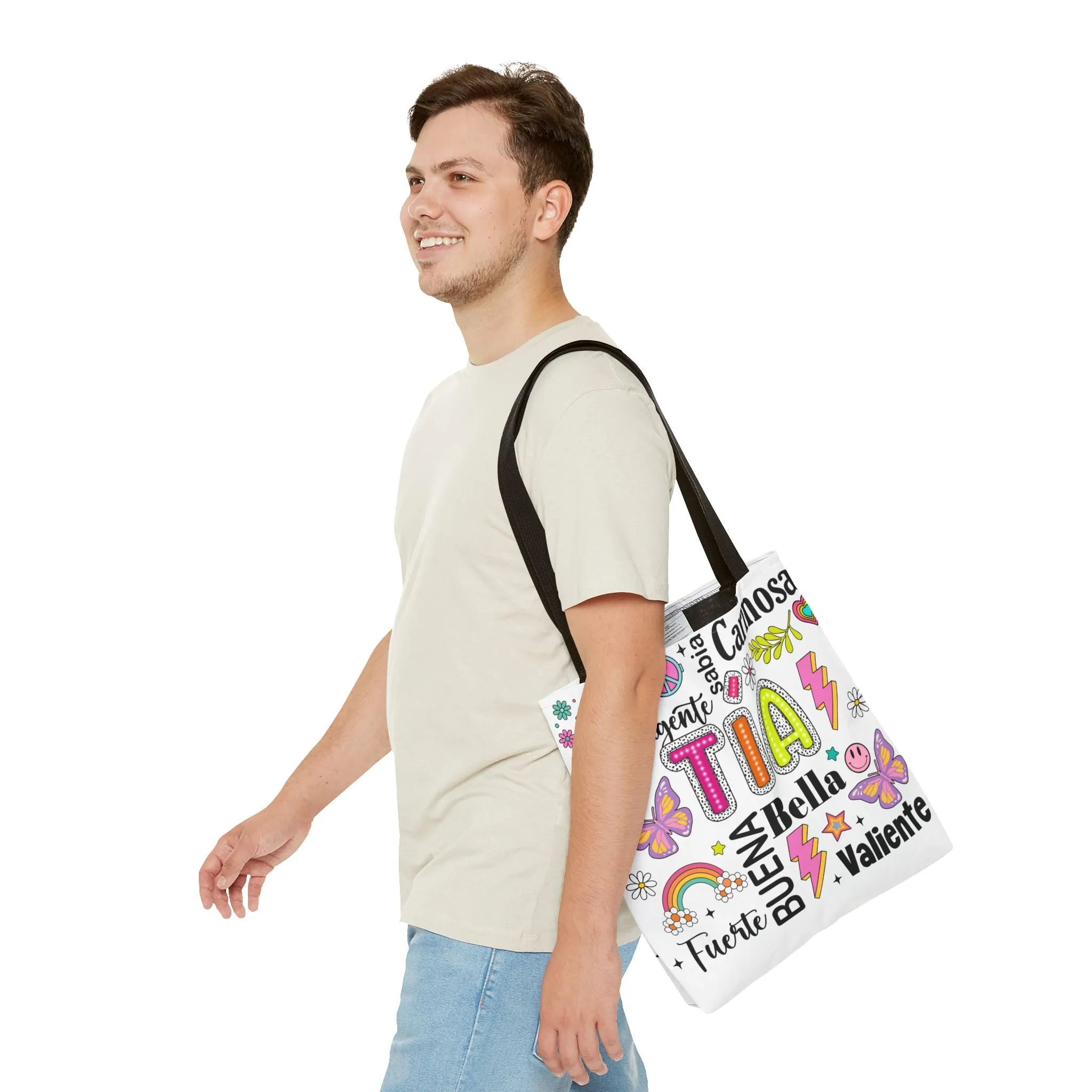 Tia Tote Bag - Perfect Gift for Sisters, Birthday, Friendship, Mother's Day, Casual Everyday Use, Family Love