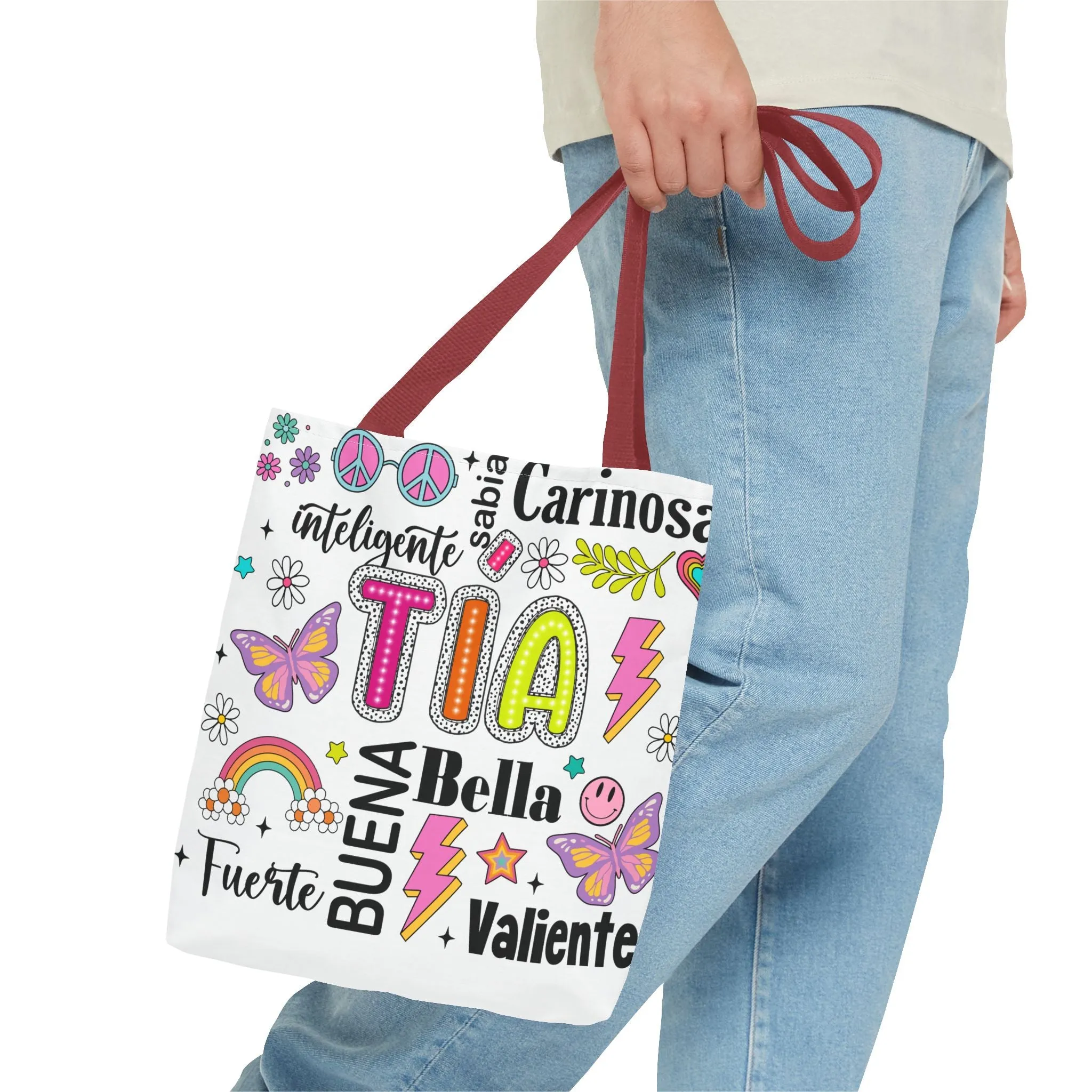 Tia Tote Bag - Perfect Gift for Sisters, Birthday, Friendship, Mother's Day, Casual Everyday Use, Family Love