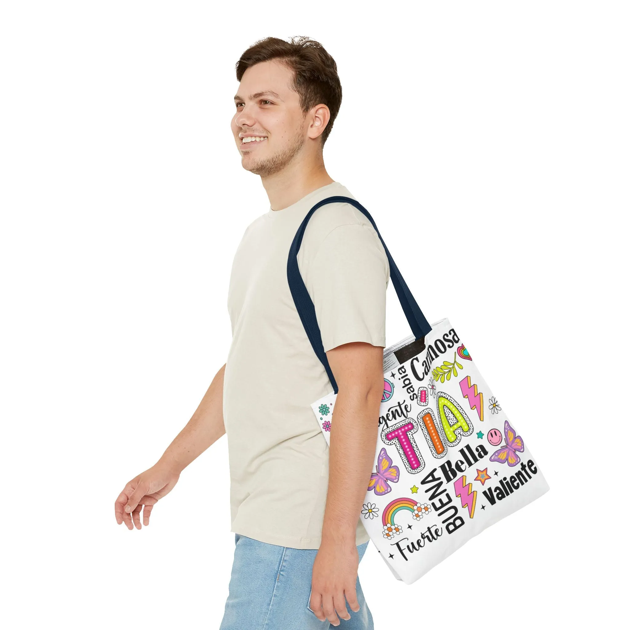 Tia Tote Bag - Perfect Gift for Sisters, Birthday, Friendship, Mother's Day, Casual Everyday Use, Family Love