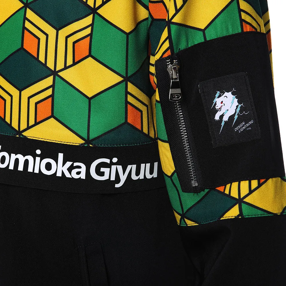 Tomioka Giyuu Demon Slayer: Kimetsu no Yaiba Outfit Cosplay Costume Shirt