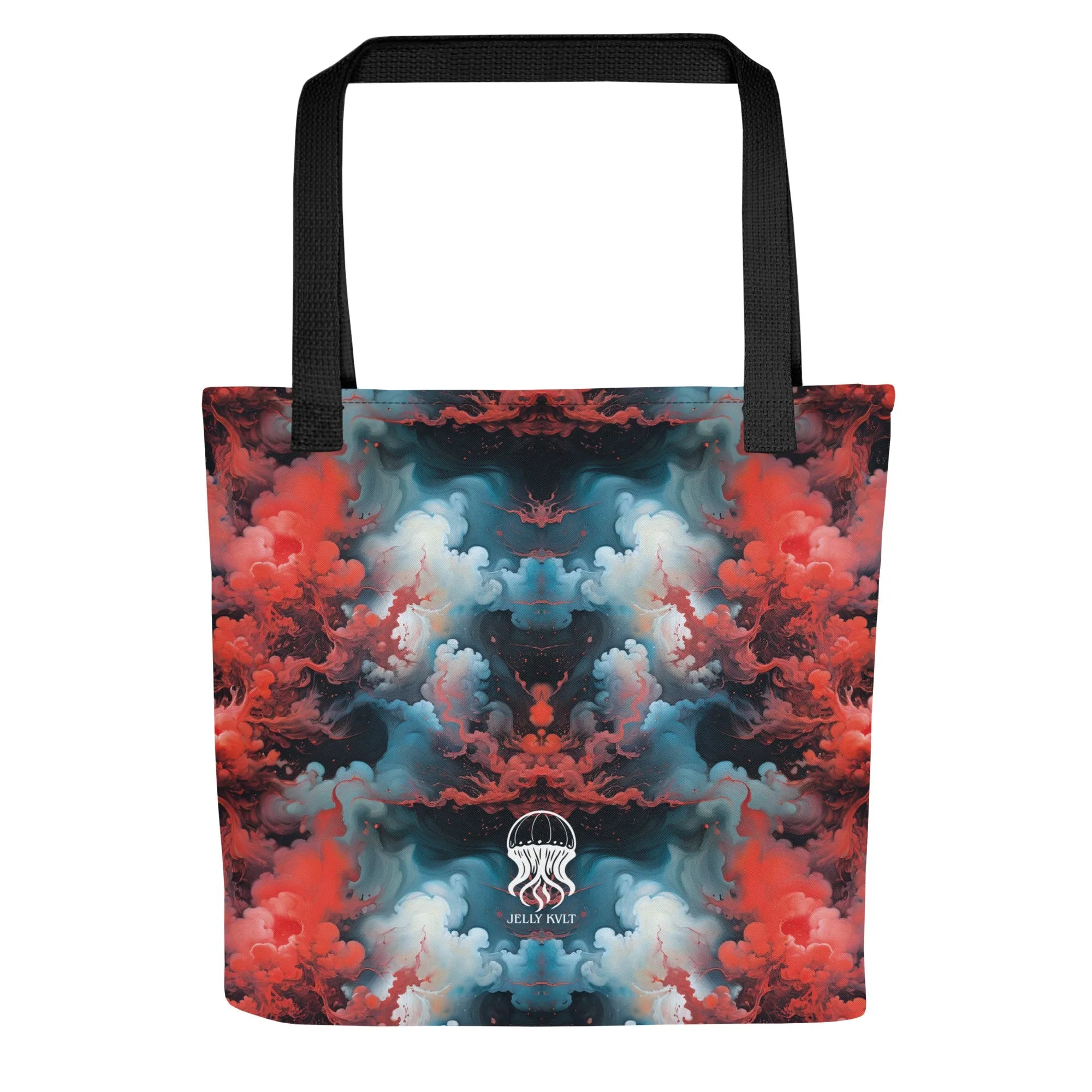 Tote bag - Ethereal Crimson Flow - Light