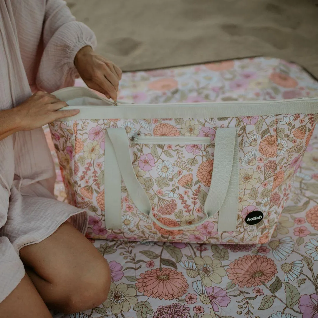 Tote Bag Floral Herbs