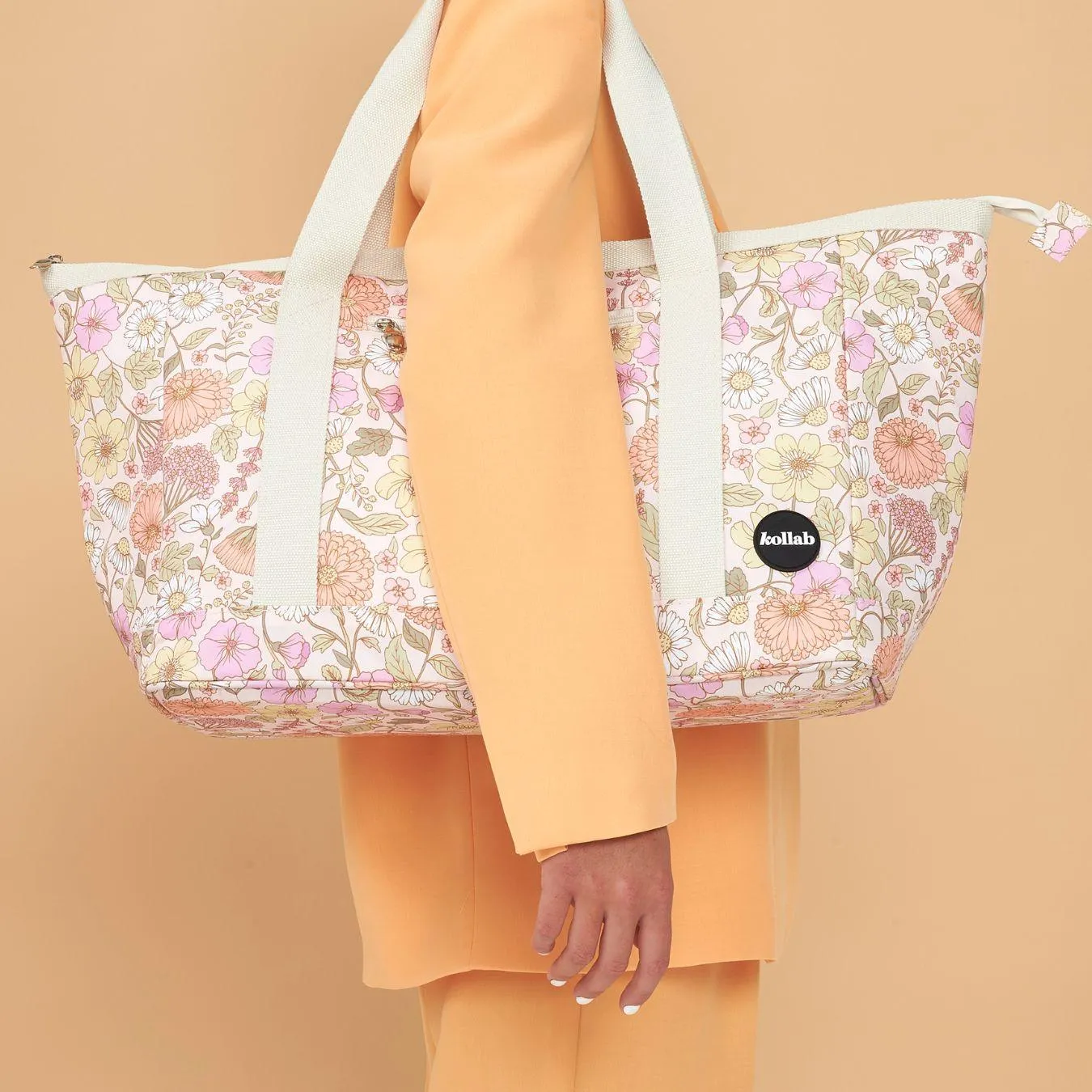 Tote Bag Floral Herbs