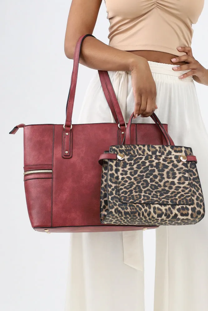 Tote Handbag Set