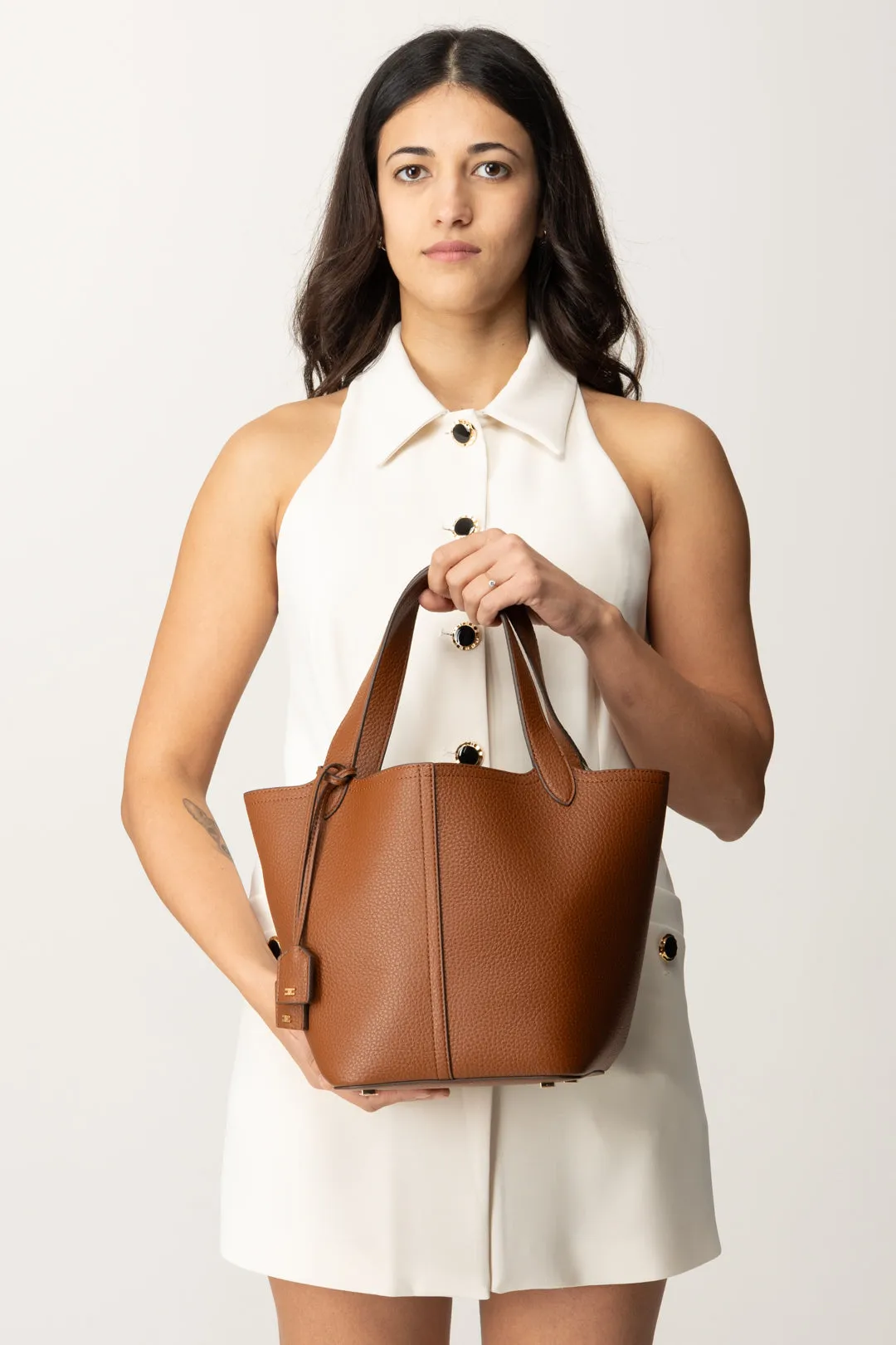 Tote Piccola con Charms Logo