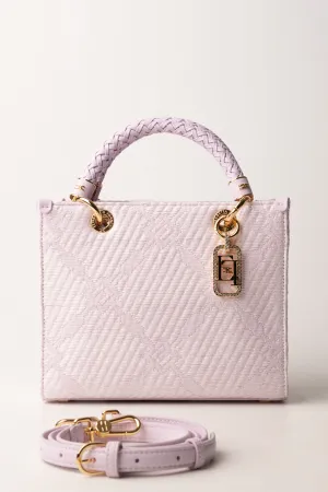 Tote Piccola In Jacquard con Charms
