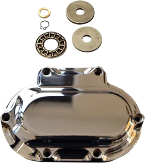 Trask Performance TM-2039CH Hydraulic Clutch Side Cover/Actuator - Chrome