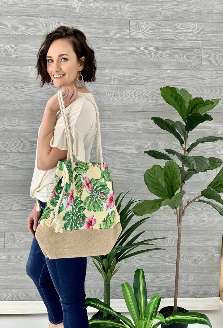 Tropical Beach Bag