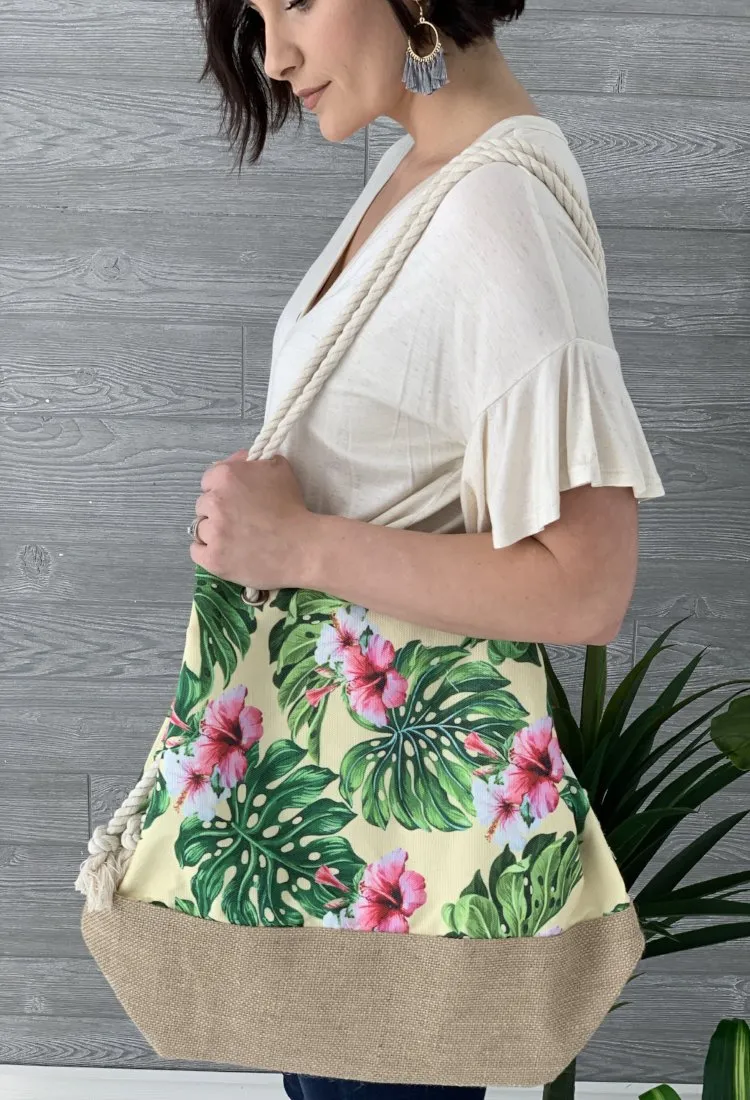 Tropical Beach Bag