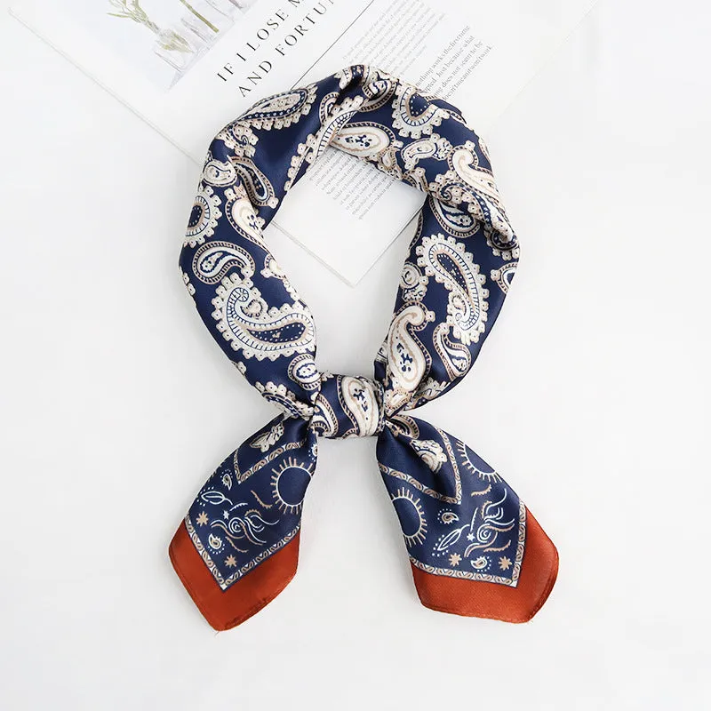 Tuch Blau Gold