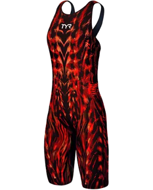 TYR Venzo Genesis Women's Openback Swimsuit- Plasma