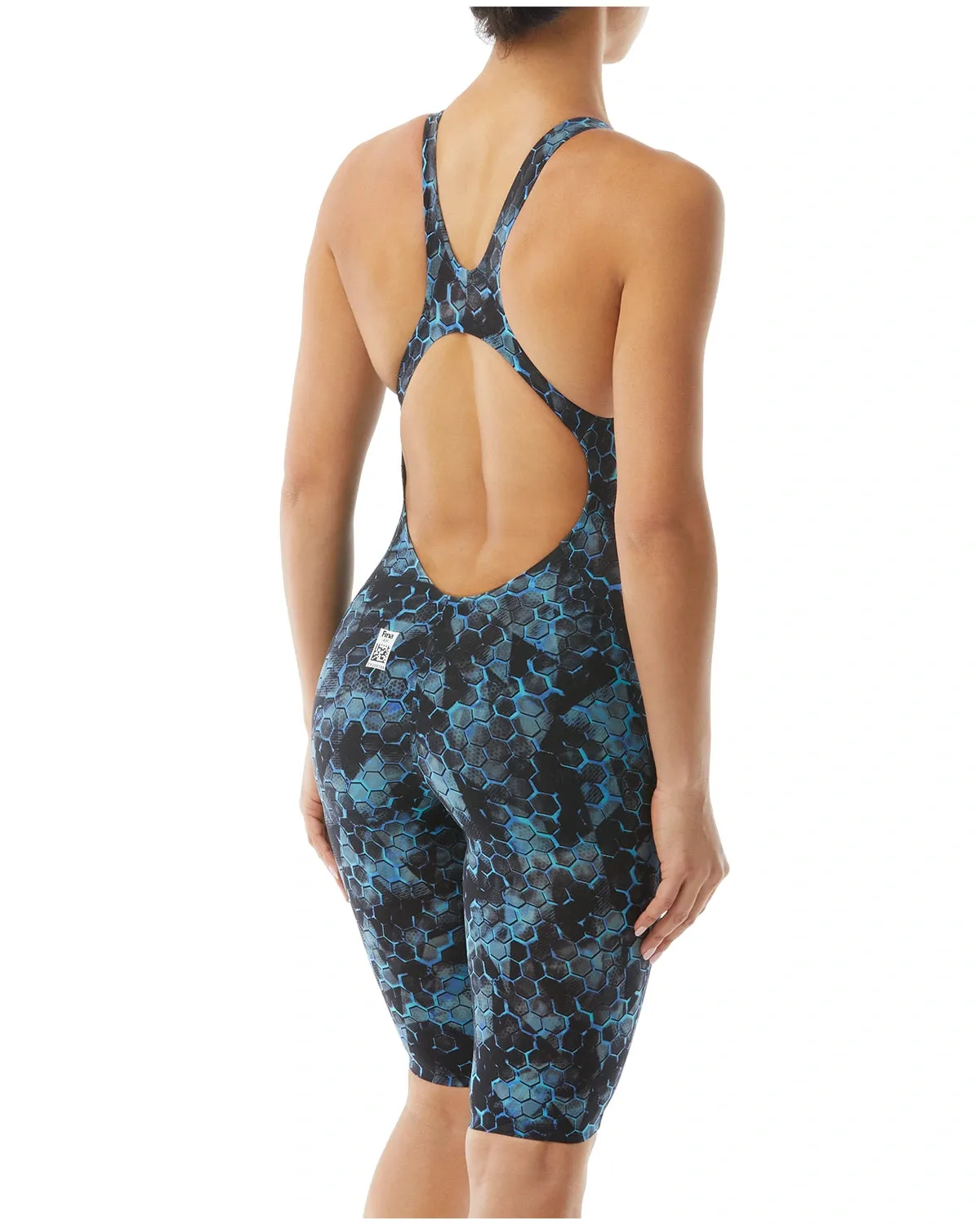 TYR Women’s Avictor Supernova | Open Back | Blue Grey