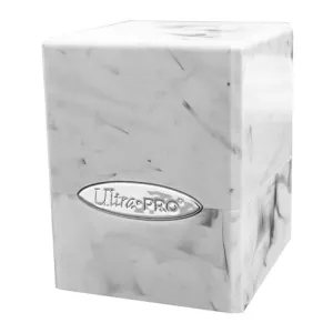 Ultra Pro: Marble Satin Cube - White - Black
