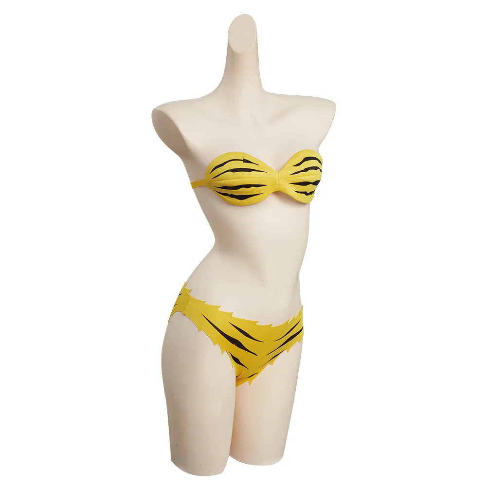 Urusei Yatsura Lum Swimwear Outfits Cosplay Costume Halloween Carnival Suit