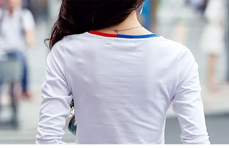 V-Neck Long Sleeve Shirt (2 Colors)