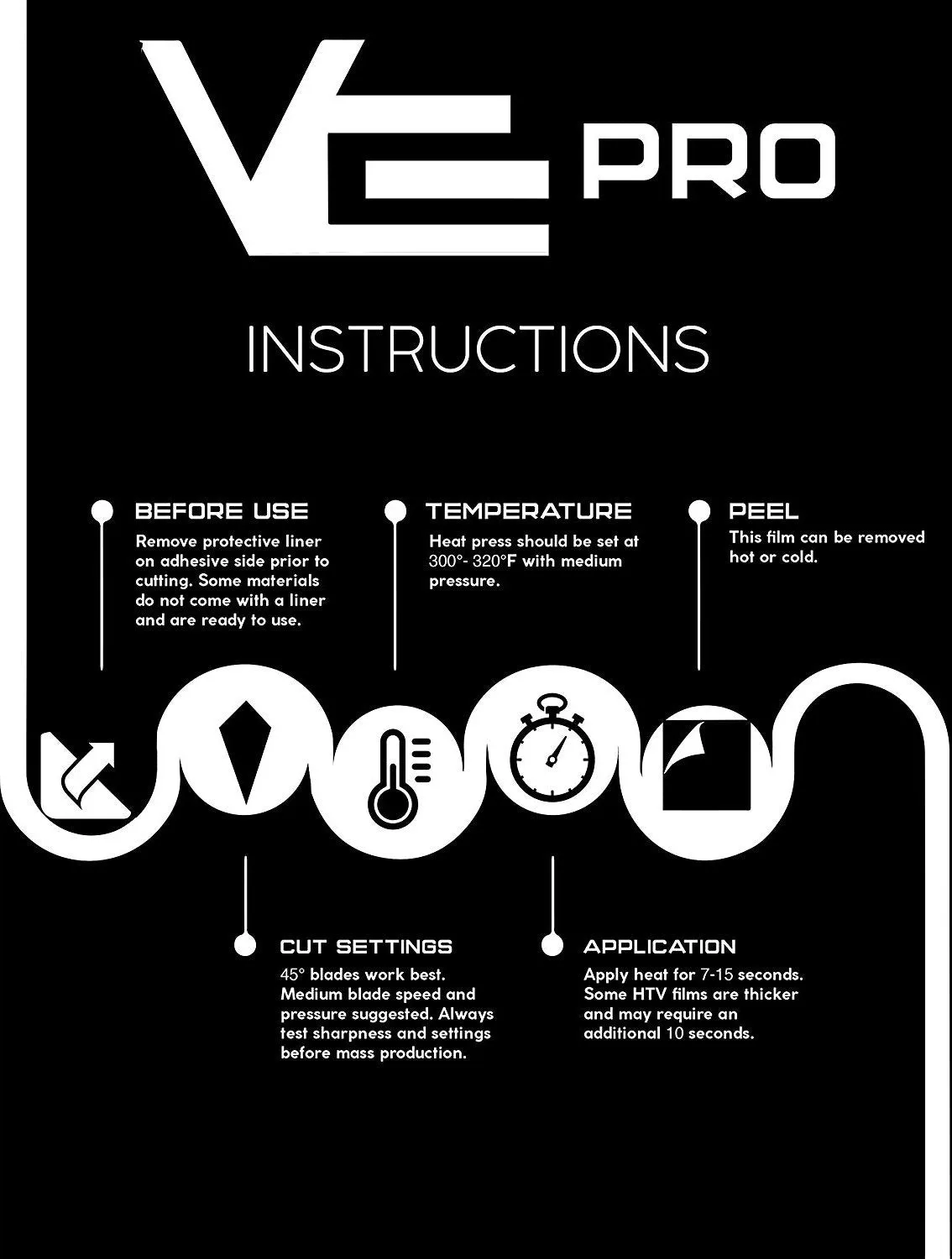 V2 Pro Red Heat Transfer Film