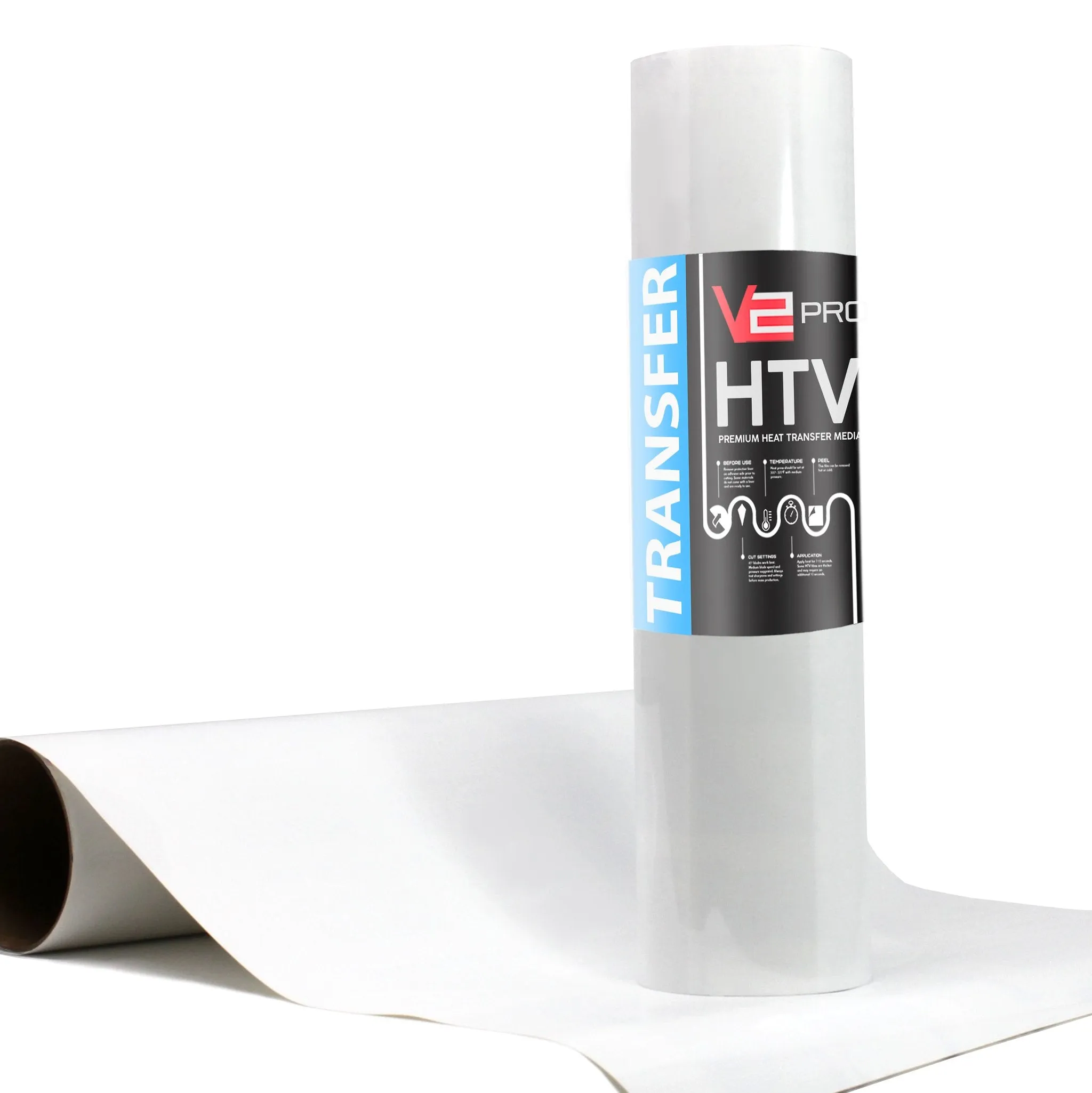 V2 Pro White Heat Transfer Film