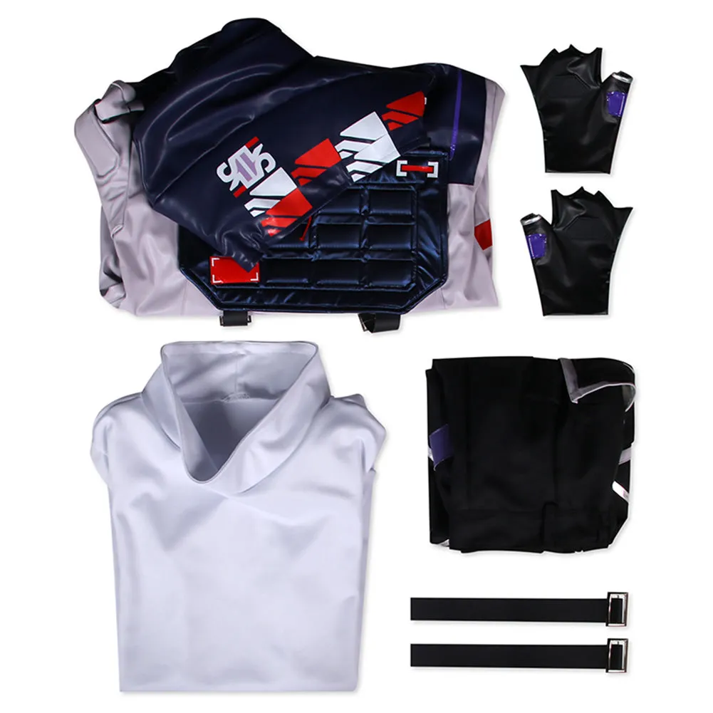 VALORANT Iso Cosplay Costume Outfits Halloween Carnival Suit