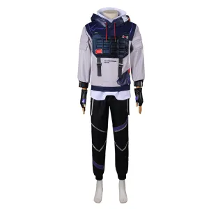 VALORANT Iso Cosplay Costume Outfits Halloween Carnival Suit