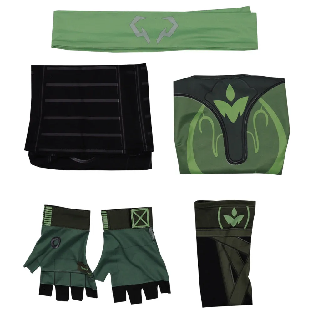 VALORANT SKYE Cosplay Costume Top Headband Outfits Halloween Carnival Suit