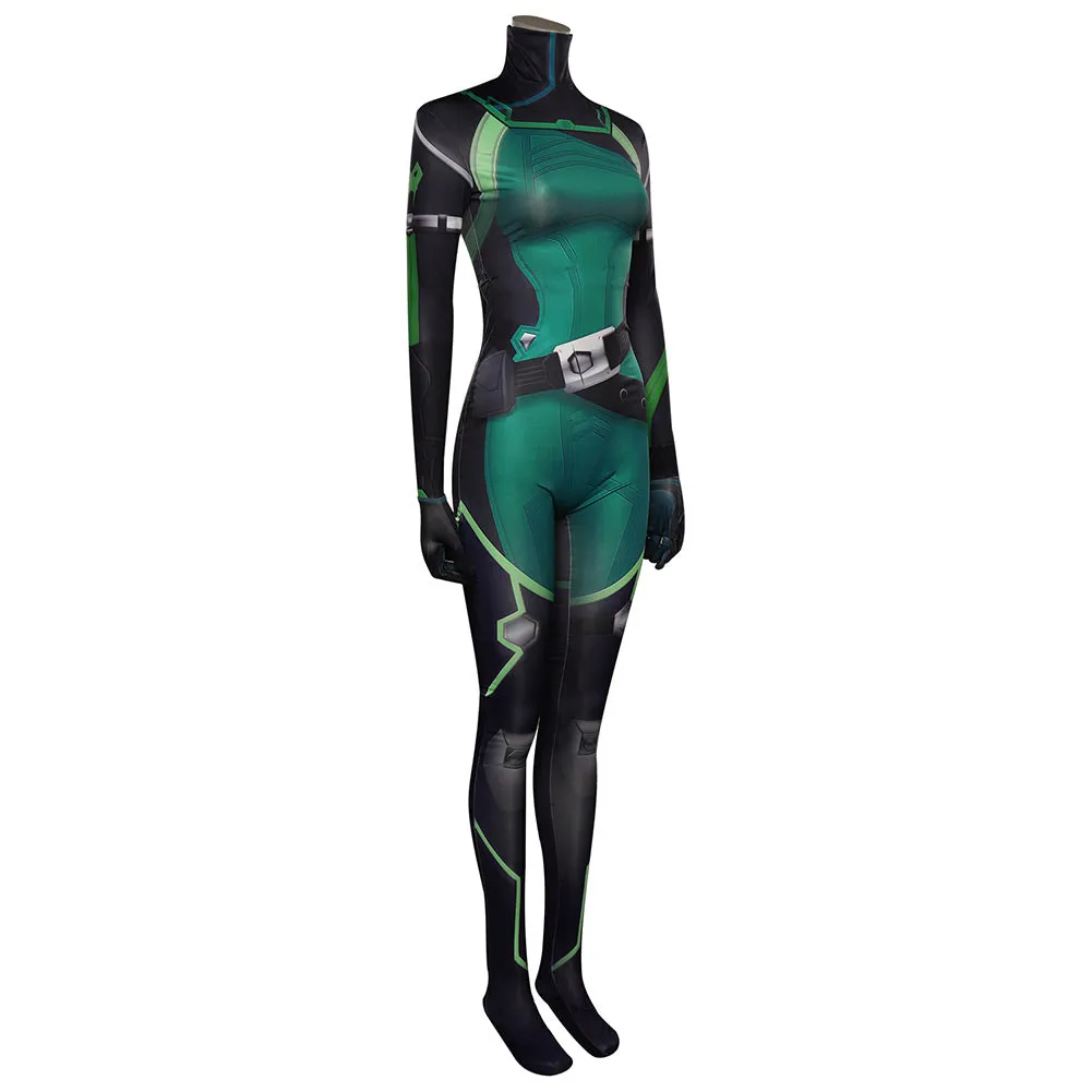 VALORANT Viper Cosplay Costume Jumpsuit Outfits Halloween Carnival Suit