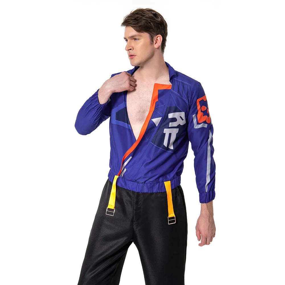 Valorant Yoru Cosplay Costume 3D Print Jacket Coat  Outfits Halloween Carnival Suits