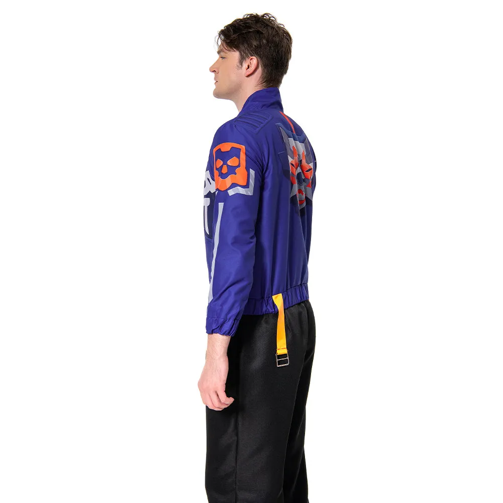 Valorant Yoru Cosplay Costume 3D Print Jacket Coat  Outfits Halloween Carnival Suits