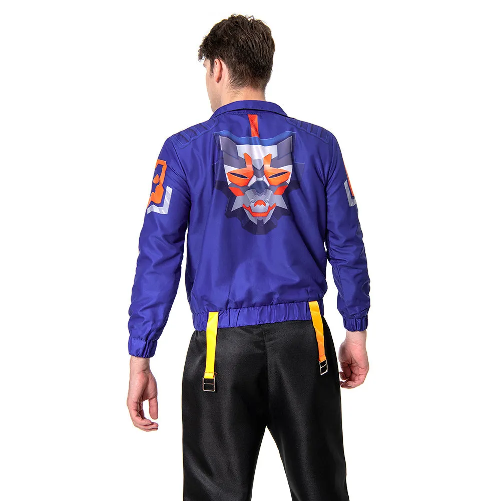 Valorant Yoru Cosplay Costume 3D Print Jacket Coat  Outfits Halloween Carnival Suits