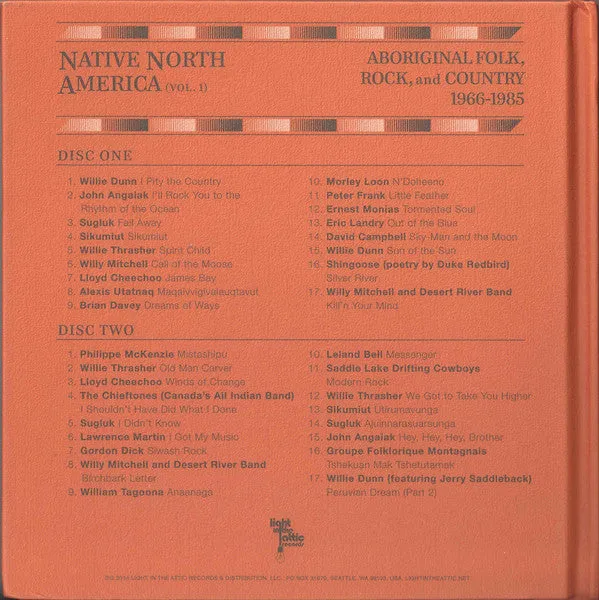 Various Artists – Native North America (Vol. 1) Aboriginal Folk, Rock And Country 1966-1985 - New CD