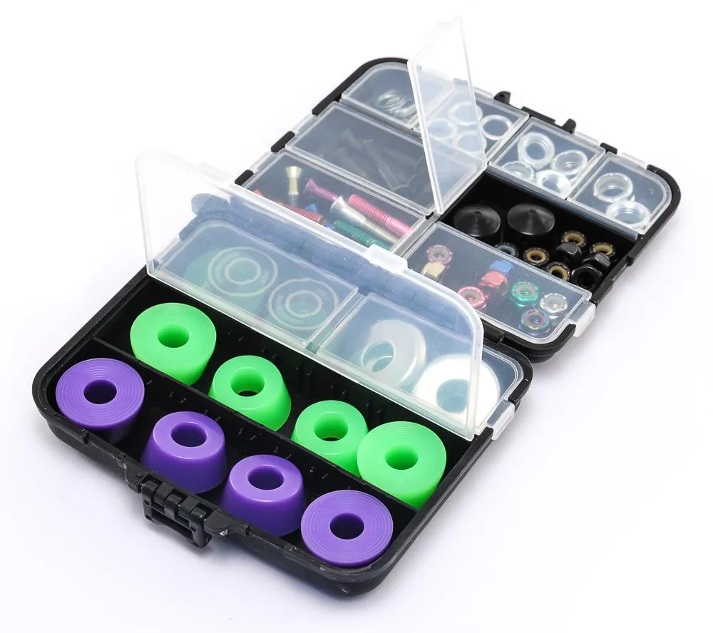 Venom Skateboards 47pc Premium Hardware Gift Pack inc Storage Box