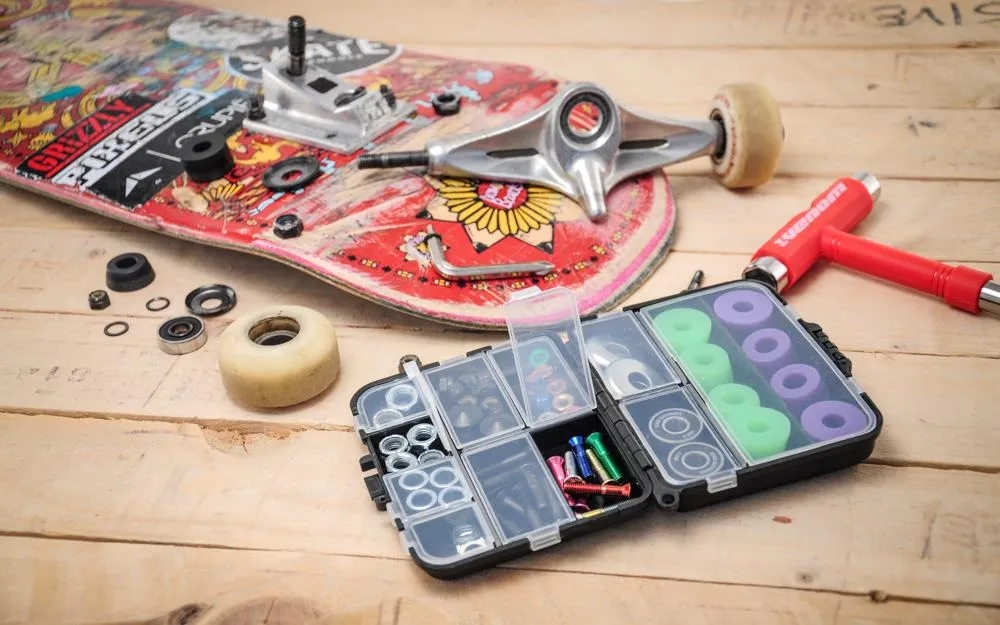 Venom Skateboards 47pc Premium Hardware Gift Pack inc Storage Box