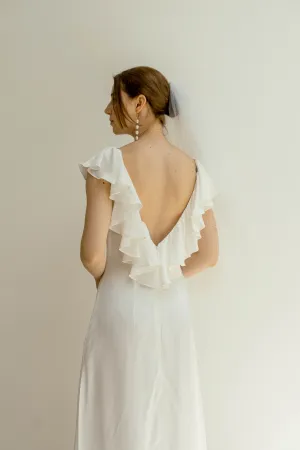 Venus Open Back Floor Length Dress